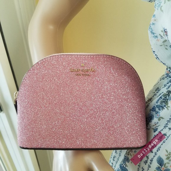 kate spade Handbags - KATE SPADE LOLA ROSE PINK COSMETIC CASE MAKE UP